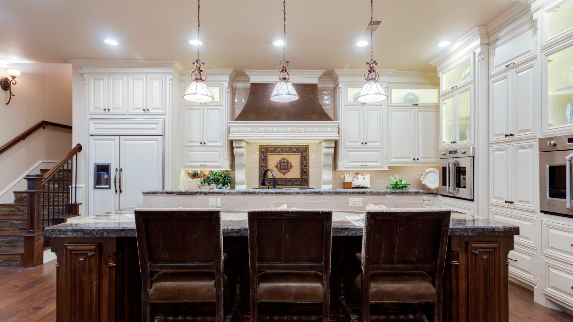 brand new kitchen in Texas home